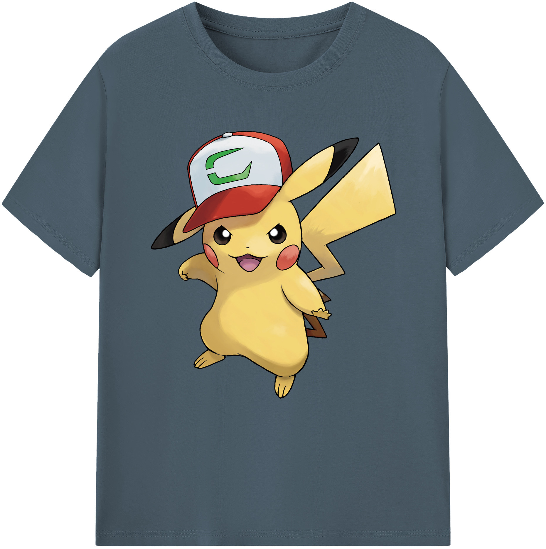 （画像用） ポケットモンスター Pokémon 綿100％半袖Tシャツ（フロントプリント）